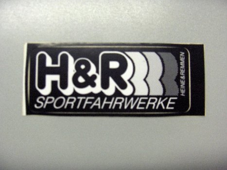 stickers H&R - 2