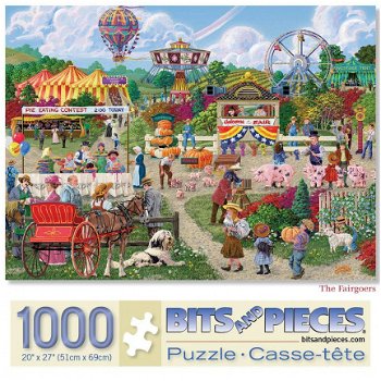 Bits and Pieces - The Fairgoers - 1000 Stukjes Nieuw - 2