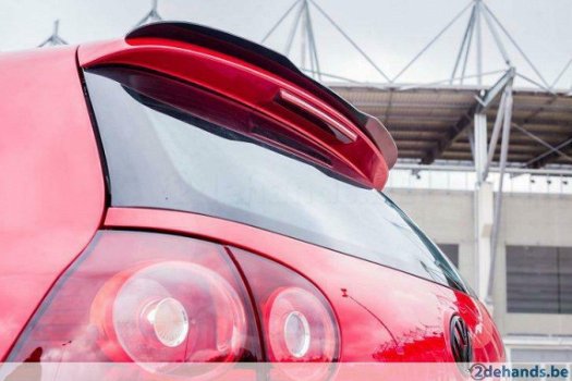 Volkswagen Golf 5 GTI / R32 Achterklep Spoiler extention - 3