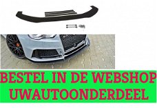 Audi RS3 8V Racing Splitter Voorspoiler Spoiler