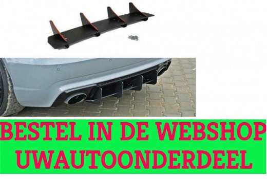 Audi RS3 8V Racing Centre Rear Splitter - 1