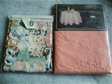 Keukentextiel - AANBIEDING - set 4 - zalm - marta beige.