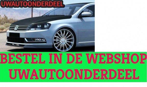 Volkswagen Passat B7 Sedan en Variant Voorspoiler Spoiler - 1