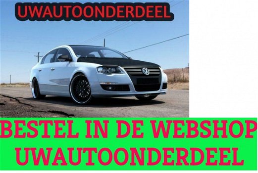 Volkswagen Passat 3C Sedan en Variant Voorspoiler Spoiler - 1