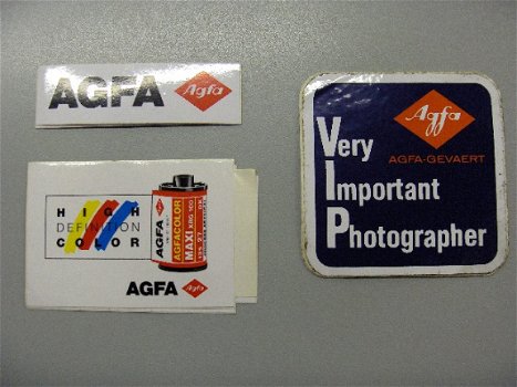 stickers Agfa Gevaert - 3