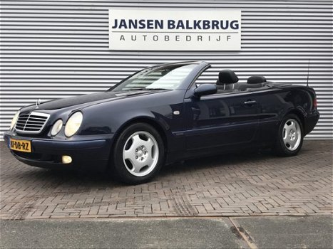 Mercedes-Benz CLK-klasse Cabrio - 230 K. Elegance AUTOMAAT LEDER - 1