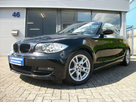 BMW 1-serie Cabrio - 118i Climate C, Cruise C, Leder Int, Windscherm - 1