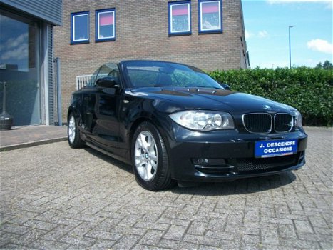 BMW 1-serie Cabrio - 118i Climate C, Cruise C, Leder Int, Windscherm - 1