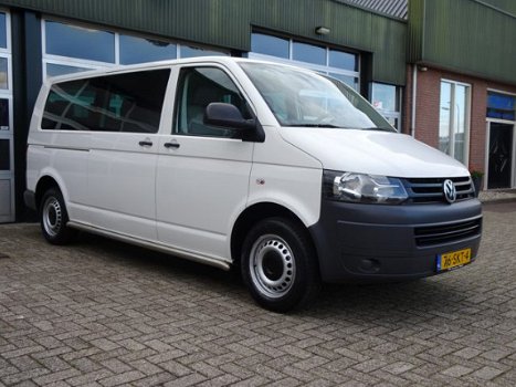 Volkswagen Transporter Kombi - 2.0 TDI L2H1 Airco Btw Bpm vrij 9 persoons combi 1e eigenaar Dealer o - 1