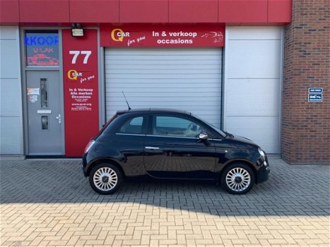 Fiat 500 - 1.2 Lounge , NAP, AUTOMAAT, ZONNEDAK - 1