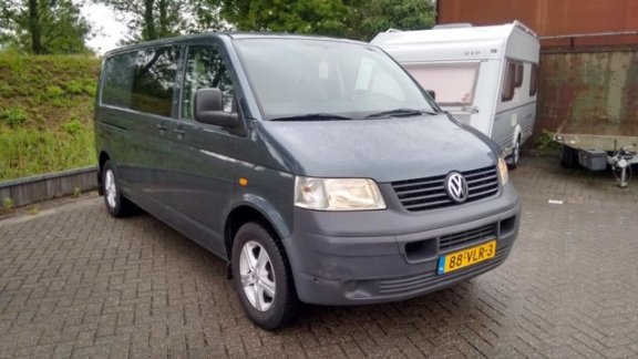 Volkswagen Transporter - Lang, dubbelcab, 2.5 TDI 96KW - 1