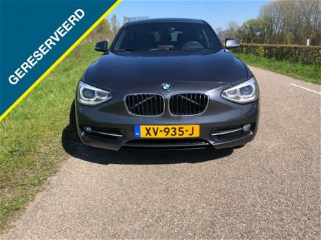 BMW 1-serie - 118d High Executive XENON LED LEDER SPORT - 1