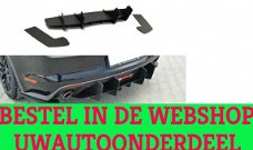 Ford Mustang GT MK6 Racing Centre Rear Splitter