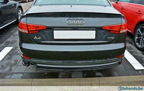 Audi a4 b9 s line s4 rs4 tsi tdi rear side splitters - 3