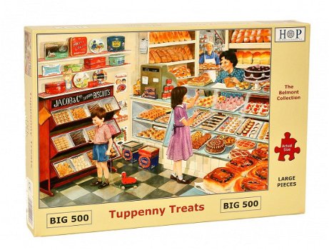 House of Puzzles - Tuppenny Treats - 500 XL Stukjes Nieuw - 2