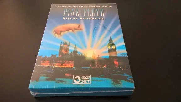 Pink Floyd Discos Historicos 3 dvd box nieuw en geseald - nr. 1