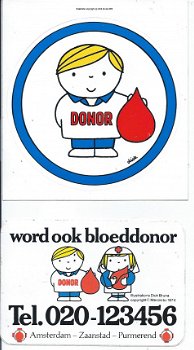 sticker bloeddonor - 1