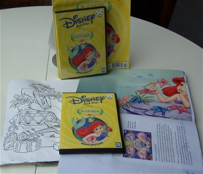 DISNEY DE KLEINE ZEEMEERMIN TIJDSCHRIFT EN CD ROM NIEUW - 2