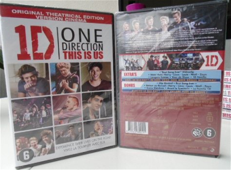 One Direction NIEUWE DVD 8712609604511 - 1