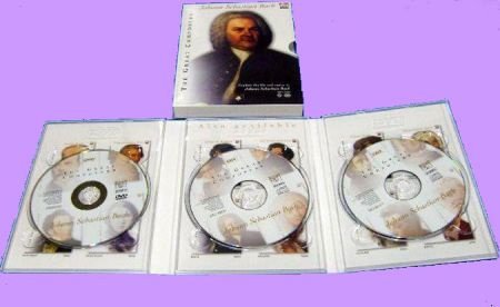 JOHANN SEBASTIAN BACH DVD/ CD’S BOX NIEUW - 2