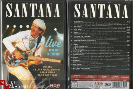 SANTANA LIVE AROUND THE WORLD NIEUWE DVD - 1