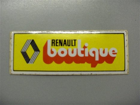 sticker Renault - 1