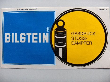 sticker Bilstein - 1