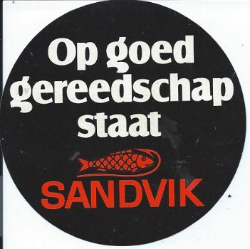 sticker Sandvik - 1