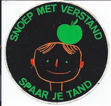 sticker snoep verstandig