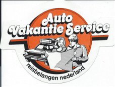 sticker auto vakantie service