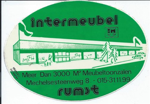 sticker Intermeubel - 1