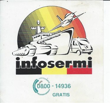 sticker Infosermi - 1