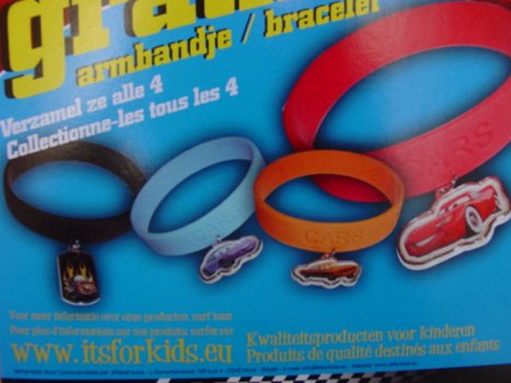 Disney Cars armbandjes - 2