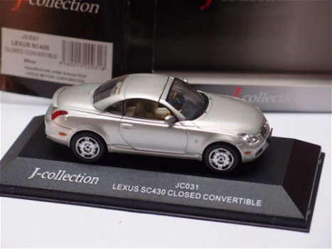 1:43 J-Collection Lexus SC430 Closed Convertible JC031 - 1