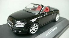 1:43 Schuco Audi TT cabrio 2006 zwart 04782