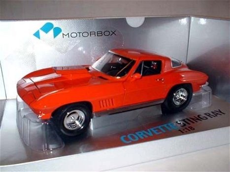 1:18 EXOTO 1967 Chevrolet Corvette 427 Dragster orange - 1
