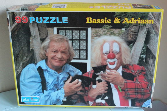 Bassie en Adriaan puzzel met kittens - nr. 1