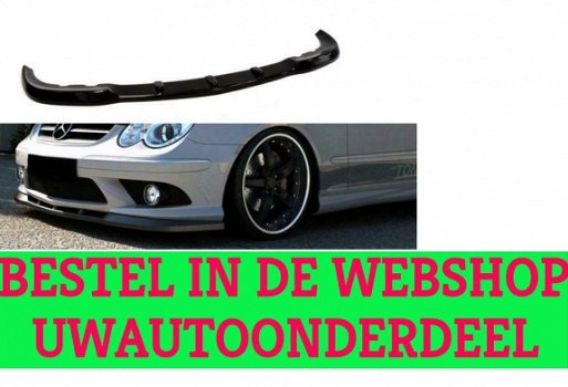 Mercedes CLK W209 met AMG bumper Voorspoiler spoiler - 1