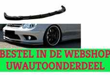 Mercedes CLK W209 met AMG bumper Voorspoiler spoiler