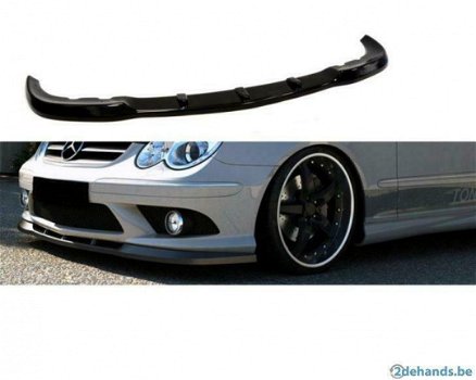 Mercedes CLK W209 met AMG bumper Voorspoiler spoiler - 5