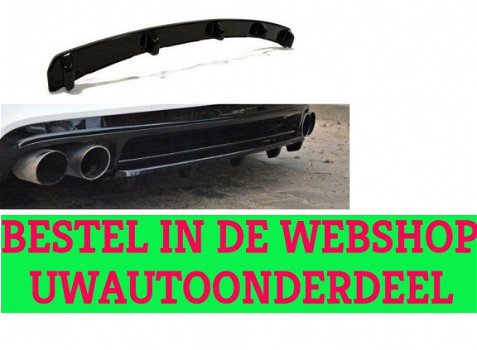 Audi TT 2.5 RS 8J Centre Rear Splitter (Verticale Strepen) - 1