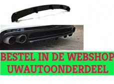 Audi TT 2.5 RS 8J Centre Rear Splitter (Verticale Strepen)