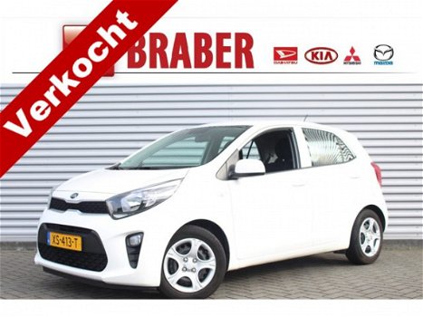 Kia Picanto - 1.0 CVVT EconomyPlusLine | Airco | Bluetooth | 7 jr garantie | - 1