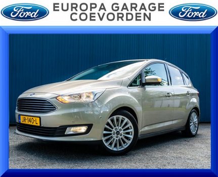 Ford C-Max - 2.0 TDCi 150PK Titanium 1e EIGENAAR #LEDER #STOELV #AUT.PARK 100% Dealeronderhouden - 1