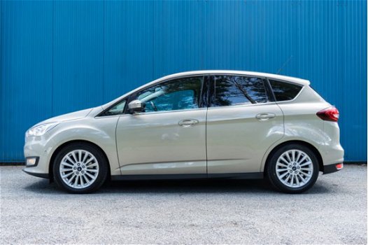 Ford C-Max - 2.0 TDCi 150PK Titanium 1e EIGENAAR #LEDER #STOELV #AUT.PARK 100% Dealeronderhouden - 1