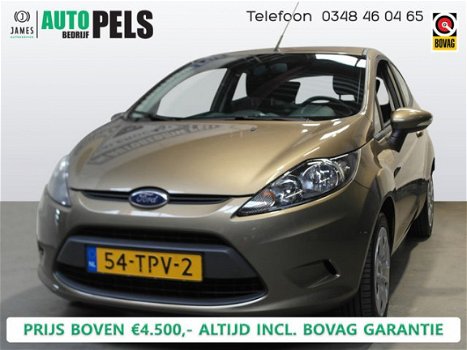 Ford Fiesta - 1.25 Limited Airco, Elek ramen, Centrale vergrendeling, Radio cd, Enz PRIJS INCL 6 MND - 1