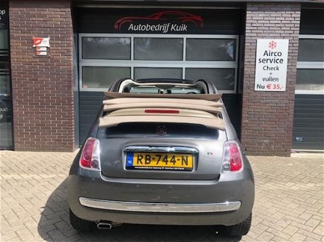 Fiat 500 - 1.2 Lounge Cabriolet lage km stand 52262 airco - 1