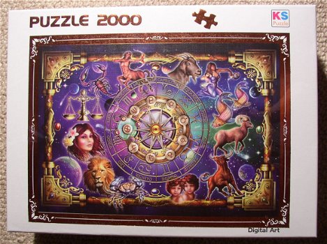 KS Games - Zodiac - 2000 Stukjes Nieuw - 2