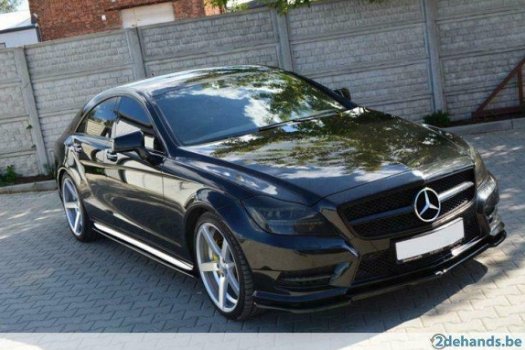 Mercedes CLS W218 AMG CDI Voorspoiler Spoiler - 3