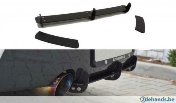 Bmw 1-Serie F20 M Pakket Centre Rear Side Splitters - 2